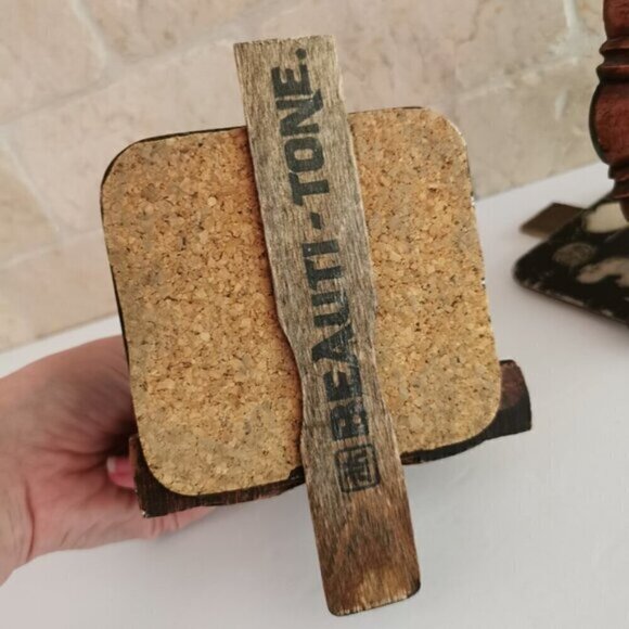 Clam Shell Bookends Antifix Fleur de Lys Book Shelf Decor ALTERED Syroco? - Picture 6 of 10